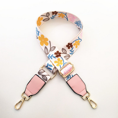 Madingi spalvingi krepšio dirželiai, juostelės, gėlių keitimas, platūs dirželiai, skirti skersiniam krepšiui, priedai, pečių dirželis krepšiams.