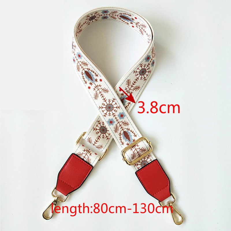 Madingi spalvingi krepšio dirželiai, juostelės, gėlių keitimas, platūs dirželiai, skirti skersiniam krepšiui, priedai, pečių dirželis krepšiams.