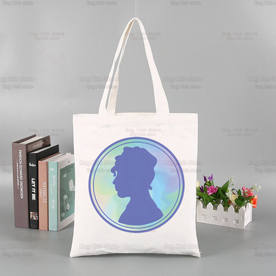 Whistledown Bridgertoni graafiline lõuend Lihtsad ostukotid TV-sarjad Tüdrukute elu vabaaja pistik Tea Lady pakend Käekott