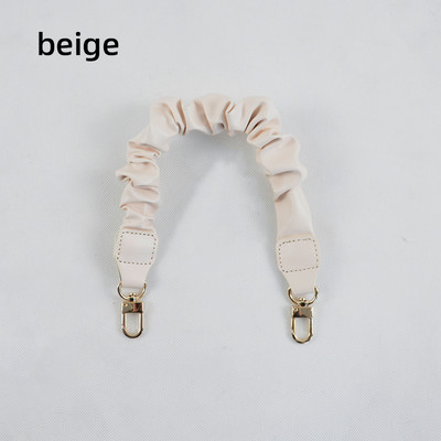 TANQU 2023 Nova jednostavna naborana kožna traka s ručkom za djevojčice Ženska ženska torba Ručka torba Preklopni remen