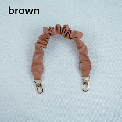 TANQU 2023 Nova jednostavna naborana kožna traka s ručkom za djevojčice Ženska ženska torba Ručka torba Preklopni remen