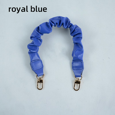 TANQU 2023 Nova jednostavna naborana kožna traka s ručkom za djevojčice Ženska ženska torba Ručka torba Preklopni remen