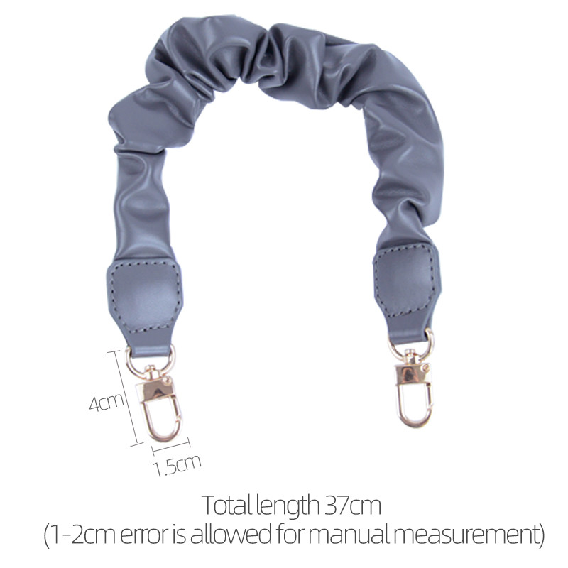 TANQU 2023 Nova jednostavna naborana kožna traka s ručkom za djevojčice Ženska ženska torba Ručka torba Preklopni remen