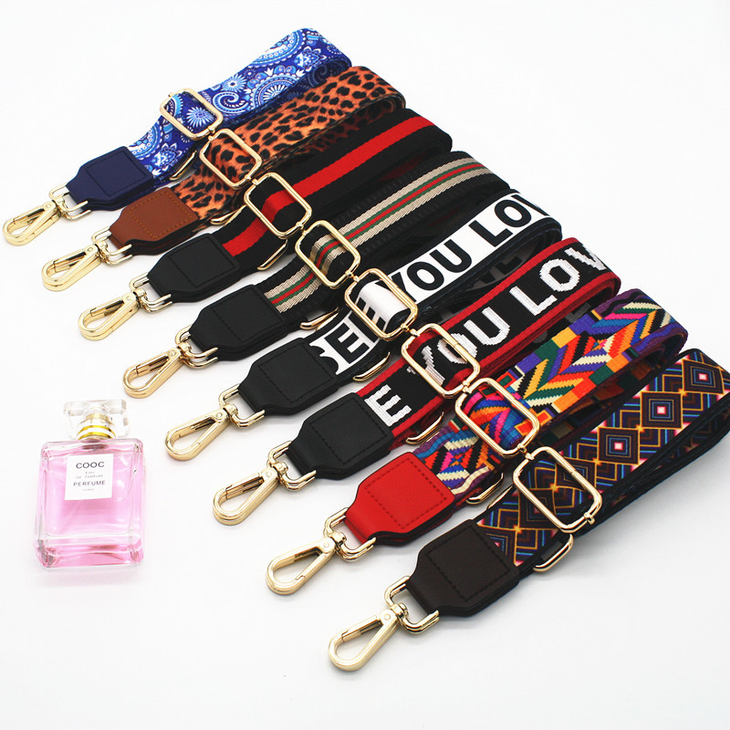 Ženska torba naramenica u boji najlonska pamučna torba produljeni remen i široki remen kožna torba zamjenski remen