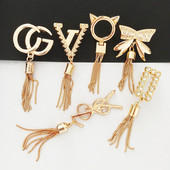 1 x Metal Cute Deer κούμπωμα πόρπη conchos πόρπες Τσάντα πορτοφόλι Διακοσμητικό καπέλο Hardware DIY δερμάτινο αξεσουάρ χειροτεχνίας Χρυσό