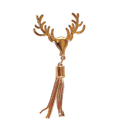 1 x Metal Cute Deer κούμπωμα πόρπη conchos πόρπες Τσάντα πορτοφόλι Διακοσμητικό καπέλο Hardware DIY δερμάτινο αξεσουάρ χειροτεχνίας Χρυσό