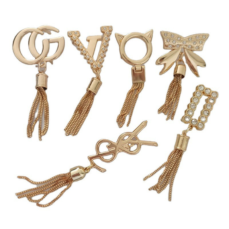 1 x Metal Cute Deer κούμπωμα πόρπη conchos πόρπες Τσάντα πορτοφόλι Διακοσμητικό καπέλο Hardware DIY δερμάτινο αξεσουάρ χειροτεχνίας Χρυσό