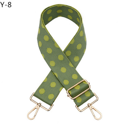 Curea de umăr pentru geantă cu buline la modă nouă Accesorii pentru genți pentru femei. Curea de umăr lungă, reglabilă, cu un umăr, diagonală