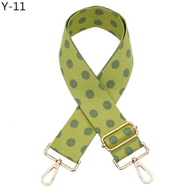 Curea de umăr pentru geantă cu buline la modă nouă Accesorii pentru genți pentru femei. Curea de umăr lungă, reglabilă, cu un umăr, diagonală