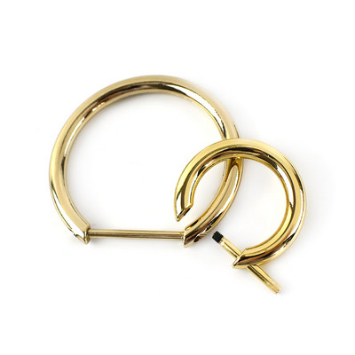 Deepeel 5gab 20/30mm metāla D gredzenu sprādzes noņemamas skrūvējamas somas ķēdes piekares aizdare DIY bagāžas aparatūras apdares piederumi F1-21