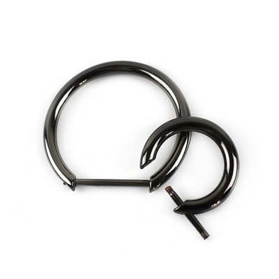 Deepeel 5gab 20/30mm metāla D gredzenu sprādzes noņemamas skrūvējamas somas ķēdes piekares aizdare DIY bagāžas aparatūras apdares piederumi F1-21