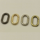 2 komada Metalna opruga Ovalni prsten Privjesak za ključeve Torba Remen Kopča Lanac za pse Kopča Ručka torbe Priključak Torba Dodaci Hardver