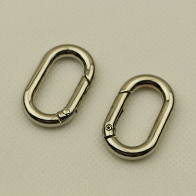 2 komada Metalna opruga Ovalni prsten Privjesak za ključeve Torba Remen Kopča Lanac za pse Kopča Ručka torbe Priključak Torba Dodaci Hardver