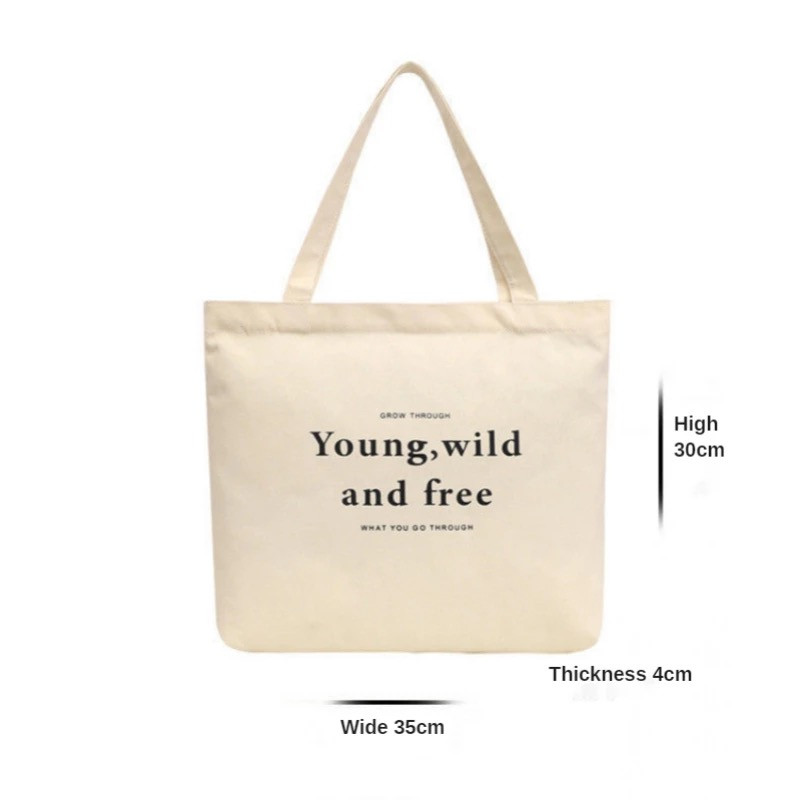 Ženska platnena torba na rame Zarxcop medvjedić Ženska ležerna ručna torba Velika torba Pamučna torba za plažu za višekratnu kupnju