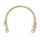 Μεταλλικές λαβές τσάντας για τσάντα λουράκι ώμου με τσάντα κοντό χερούλι Αξεσουάρ ραπτικής τσάντας για τσάντες сумка с короткой ручкой