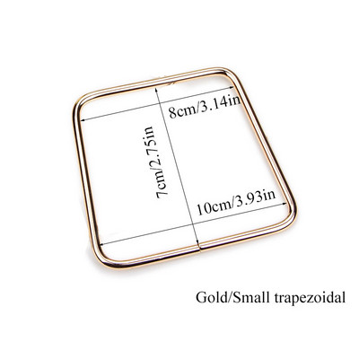 Μεταλλικές λαβές τσάντας για τσάντα λουράκι ώμου με τσάντα κοντό χερούλι Αξεσουάρ ραπτικής τσάντας για τσάντες сумка с короткой ручкой