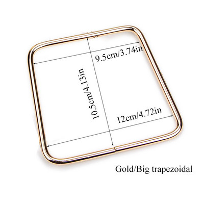 Μεταλλικές λαβές τσάντας για τσάντα λουράκι ώμου με τσάντα κοντό χερούλι Αξεσουάρ ραπτικής τσάντας για τσάντες сумка с короткой ручкой