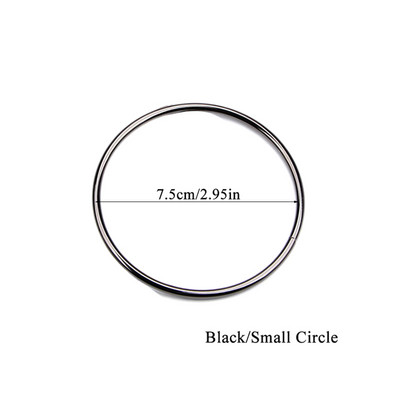 Μεταλλικές λαβές τσάντας για τσάντα λουράκι ώμου με τσάντα κοντό χερούλι Αξεσουάρ ραπτικής τσάντας για τσάντες сумка с короткой ручкой