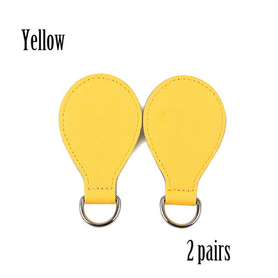 Νέο πολύχρωμο 2 ζεύγη 4 Pc PU Drop End for Obag drops Handle Strap Drop Attachment for O Bag drop Obasket Γυναικεία τσάντα