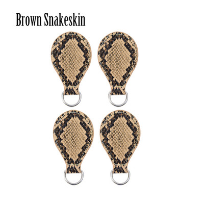 Νέο πολύχρωμο 2 ζεύγη 4 Pc PU Drop End for Obag drops Handle Strap Drop Attachment for O Bag drop Obasket Γυναικεία τσάντα