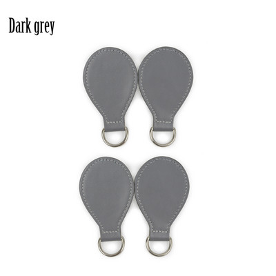 Νέο πολύχρωμο 2 ζεύγη 4 Pc PU Drop End for Obag drops Handle Strap Drop Attachment for O Bag drop Obasket Γυναικεία τσάντα
