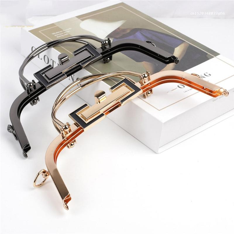 Metalni okvir torbice Kiss Brave Kopča za DIY izradu vrećica za novčiće Drška Alat za šivanje Vruće