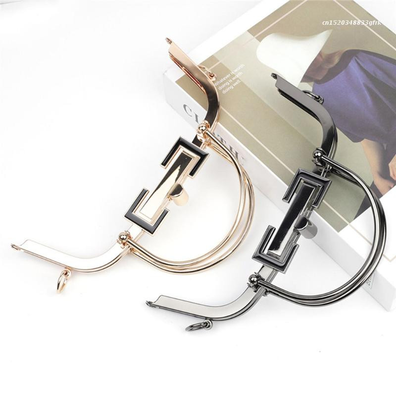 Metalni okvir torbice Kiss Brave Kopča za DIY izradu vrećica za novčiće Drška Alat za šivanje Vruće