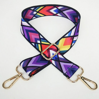 Λουράκι τσάντας τσάντες ζώνη Γυναικεία χιαστί ώμου Messenger Τσάντες λουρί τσάντα Αξεσουάρ λουλούδι Φαρδιά ρυθμιζόμενο λουρί ζώνη