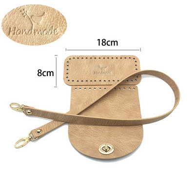 Kožni remen za torbu od brušene kože Ručno rađena torba Tkani set Visokokvalitetno dno torbe s hardverskim dodacima za DIY torbicu na rame