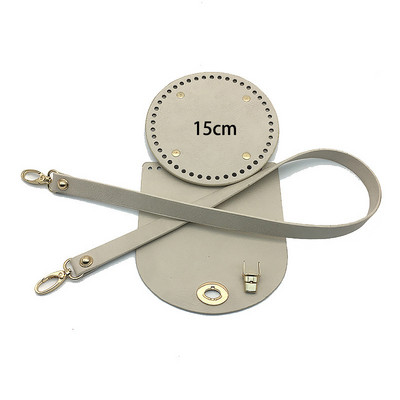 Kožni remen za torbu od brušene kože Ručno rađena torba Tkani set Visokokvalitetno dno torbe s hardverskim dodacima za DIY torbicu na rame