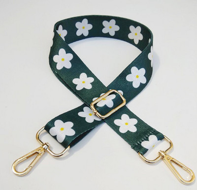 Táska pánt Kézitáska Öv Női Váll keresztben Messenger Táskák Szíjtáska Kiegészítők Virág Színes, széles, állítható pántos öv