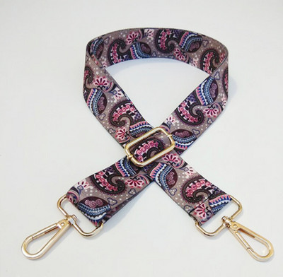 Táska pánt Kézitáska Öv Női Váll keresztben Messenger Táskák Szíjtáska Kiegészítők Virág Színes, széles, állítható pántos öv