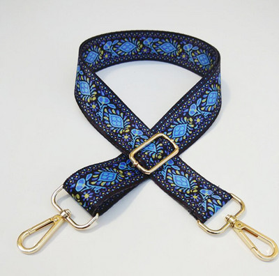 Táska pánt Kézitáska Öv Női Váll keresztben Messenger Táskák Szíjtáska Kiegészítők Virág Színes, széles, állítható pántos öv