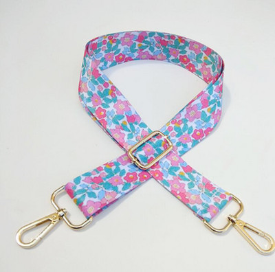 Táska pánt Kézitáska Öv Női Váll keresztben Messenger Táskák Szíjtáska Kiegészítők Virág Színes, széles, állítható pántos öv