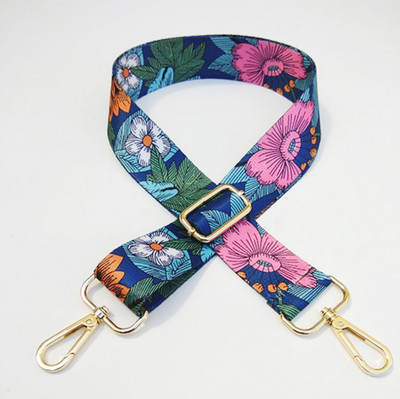 Táska pánt Kézitáska Öv Női Váll keresztben Messenger Táskák Szíjtáska Kiegészítők Virág Színes, széles, állítható pántos öv