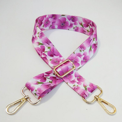 Táska pánt Kézitáska Öv Női Váll keresztben Messenger Táskák Szíjtáska Kiegészítők Virág Színes, széles, állítható pántos öv