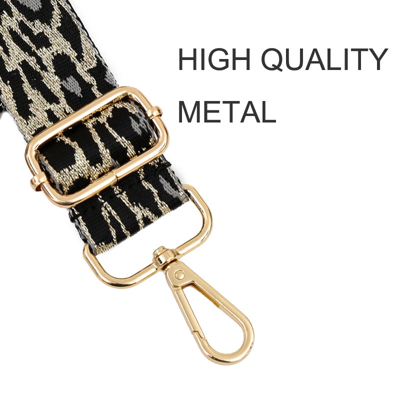 Leopard naramenice za torbicu Ženska torbica Pojas na rame Zamjena naramenice za torbu preko ramena Podesivi remen Dio torbe Dodatni remen za torbe