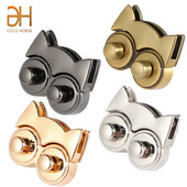 Slatka metalna brava na guranje u obliku sove za žene, torba, torba, aktovka, opružna brava, kopče, zatvaranje, kožna izrada, diy dodaci