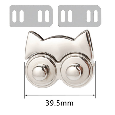 Slatka metalna brava na guranje u obliku sove za žene, torba, torba, aktovka, opružna brava, kopče, zatvaranje, kožna izrada, diy dodaci