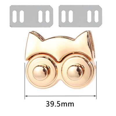 Slatka metalna brava na guranje u obliku sove za žene, torba, torba, aktovka, opružna brava, kopče, zatvaranje, kožna izrada, diy dodaci