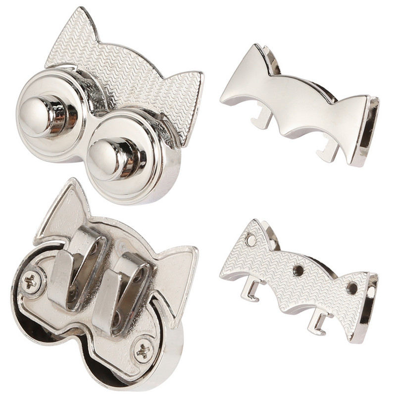 Slatka metalna brava na guranje u obliku sove za žene, torba, torba, aktovka, opružna brava, kopče, zatvaranje, kožna izrada, diy dodaci