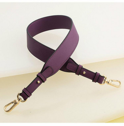 Nauja kokybiška odinė pečių krepšio juostelė Madingi aksesuarai „Pasidaryk pats“ „Cross Body“ reguliuojamas diržas krepšys Tvirtas krepšio dirželio pakeitimas