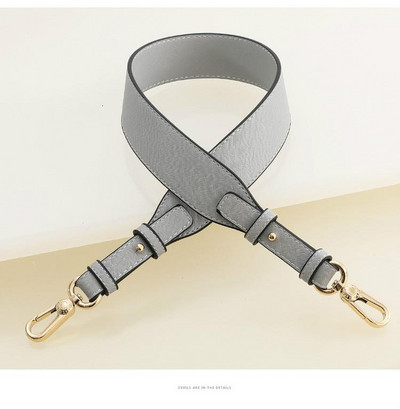 Nauja kokybiška odinė pečių krepšio juostelė Madingi aksesuarai „Pasidaryk pats“ „Cross Body“ reguliuojamas diržas krepšys Tvirtas krepšio dirželio pakeitimas