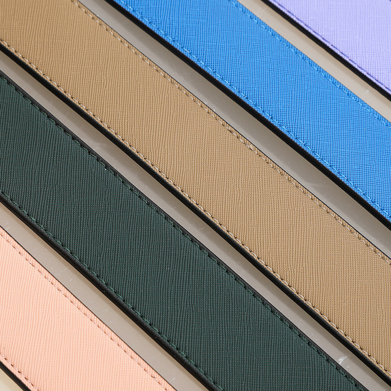 Nauja kokybiška odinė pečių krepšio juostelė Madingi aksesuarai „Pasidaryk pats“ „Cross Body“ reguliuojamas diržas krepšys Tvirtas krepšio dirželio pakeitimas