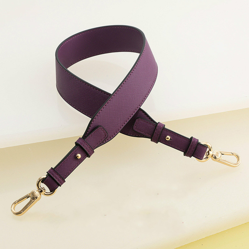 Nauja kokybiška odinė pečių krepšio juostelė Madingi aksesuarai „Pasidaryk pats“ „Cross Body“ reguliuojamas diržas krepšys Tvirtas krepšio dirželio pakeitimas