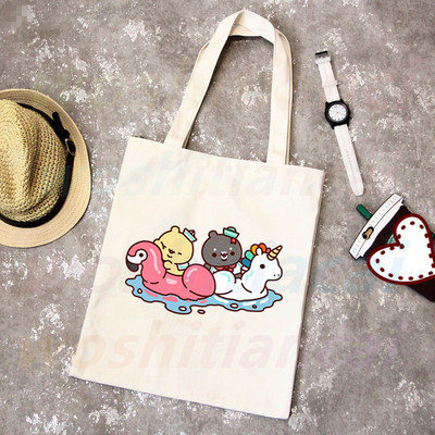 Monsta X korejiešu grafiskais Kpop iepirkumu maisiņš Pārtikas preču pircējs Džutas maisiņš Iepirkšanās maisiņš Iepirkšanās Atkārtoti lietojams Bolsa Compra Sacolas