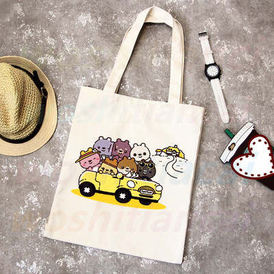 Monsta X korejiešu grafiskais Kpop iepirkumu maisiņš Pārtikas preču pircējs Džutas maisiņš Iepirkšanās maisiņš Iepirkšanās Atkārtoti lietojams Bolsa Compra Sacolas