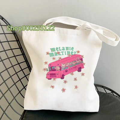 Harajuku višekratna platnena torba Ženska torba na rame Print Melanie Martinez Torba za kupnju Kawaii Cartoon Cry Dječja torba Ženska ručna torba