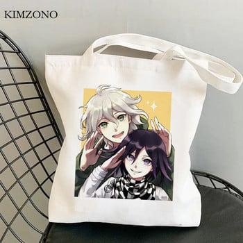 Danganronpa τσάντα αγορών bolso τσάντα shopper shopper shopping bag tote bag reciclaje υφασμάτινη sacolas