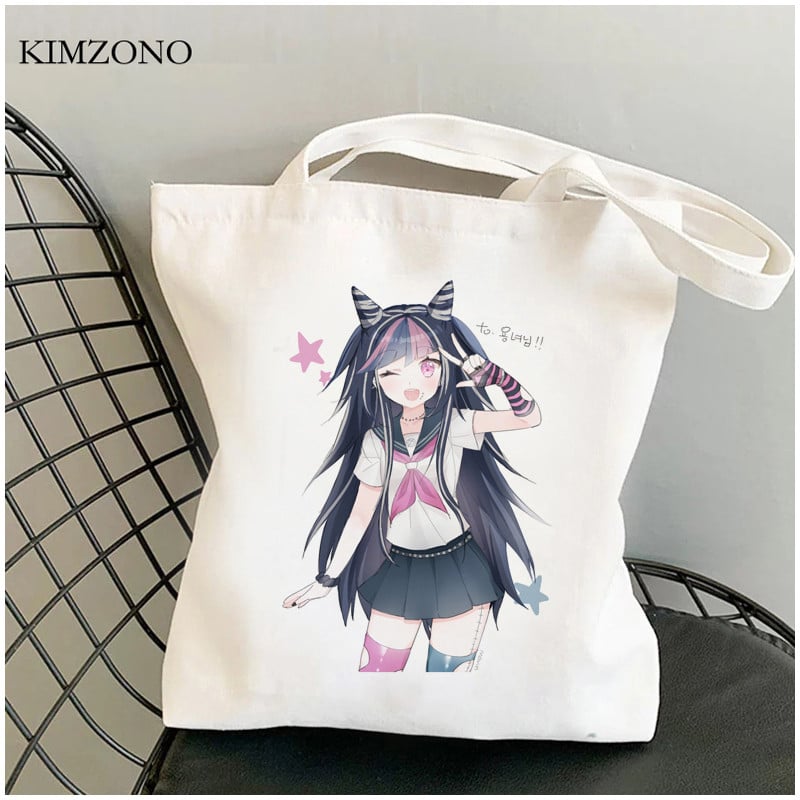 Nákupná taška Danganronpa, kabelka, nákupná taška, tote, recyklovateľná látková taška
